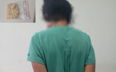 Tentou fugir de bike elétrica e “mocozar” crack no “bilau”: Homem é preso após descumprir medida protetiva da própria mãe