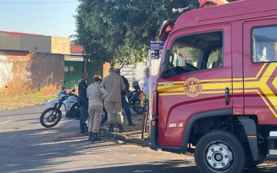 Em Três Lagoas, motorista invade preferencial, atinge ciclista e diz que ela estava “rápida demais” em sua Caloi Poti