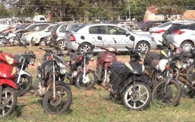 19 veículos apreendidos em Três Lagoas podem ir a leilão; donos têm prazo para evitar perda