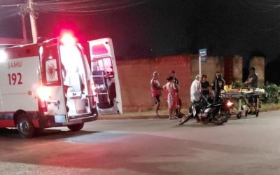 Acidentes viram rotina em Três Lagoas e carro e moto se envolvem em nova colisão no Jardim Atenas