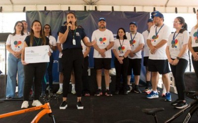 Corrida dentro da fábrica vai além do esporte e garante 800 quilos de doações para a APAE de Três Lagoas