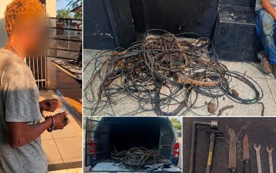 Ladrão “desliga” radar, furta 40 metros de fios e equipamento fica sem multar na BR-262 em Três Lagoas