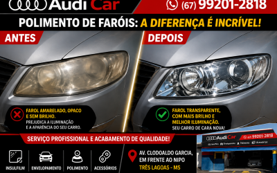 Farol amarelado pode dar problema? Polimento recupera aparência, melhora iluminação e pode evitar dor de cabeça no trânsito