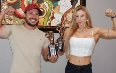 Orgulho de Três Lagoas: Nathália Possari conquista dois títulos e sobe ao lugar mais alto do pódio no fisiculturismo