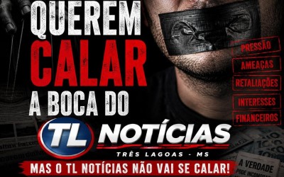 “QUEREM CALAR A BOCA DO SITE TL NOTÍCIAS E FECHAR O PORTAL”: Jornalista denuncia pressão familiar para não divulgar problemas da Prefeitura e da Câmara e diz: “Vou lutar pelo povo sim, custe o que custar”