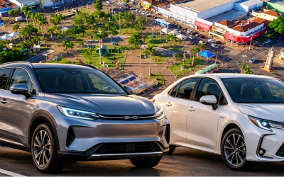 258 carros elétricos e híbridos já circulam pelas ruas de Três Lagoas; tecnologia que parecia distante ganha as ruas da cidade