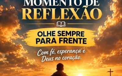 TL Notícias estreia hoje o “Momento de Reflexão” com uma mensagem de fé para quem precisa de força: “Olhe sempre para frente e se atacam é porque você incomoda”