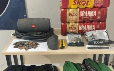 Nem uma pastelaria de Três Lagoas escapou: Ladrão saiu com cerveja, caixa JBL, torneiras e R$ 155 em dinheiro, e esqueceu de levar o principal que seria o pastel de carne