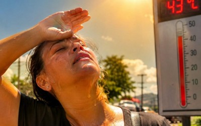Após sensação térmica de 43°C deste domingo, quanto o calor pode chegar em Três Lagoas nesta segunda-feira?