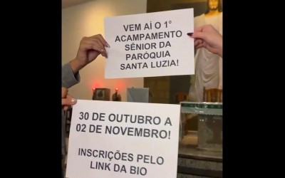 Em busca de paz e de renovar a fé? Acampamento Sênior promete quatro dias de transformação em Três Lagoas; faça sua inscrição