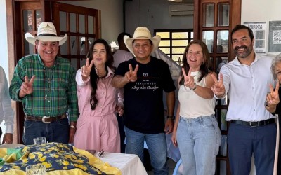 Carreata dos guerreiros movimenta Três Lagoas com presença de Reinaldo Azambuja, Mara Caseiro e Ângelo Guerreiro