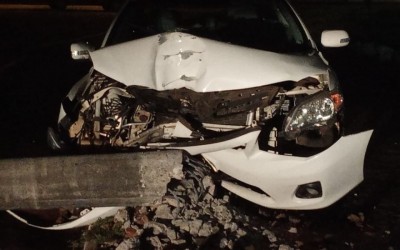 Acidente no centro termina com desacato e dois presos em flagrante