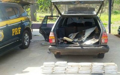 Pintor que pegou droga em Água Clara é preso na BR-262