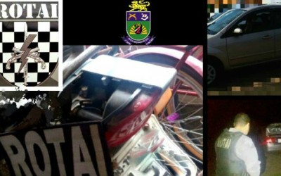 Em menos de 9h, policiais recuperaram dois automóveis furtados 