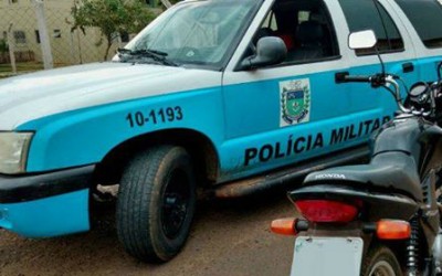 Polícia de Três Lagoas recupera moto furtada no Novo Oeste