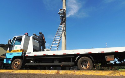 Sem manutenção nas câmeras de monitoramento, PM se esforça para manter o sistema em funcionamento 