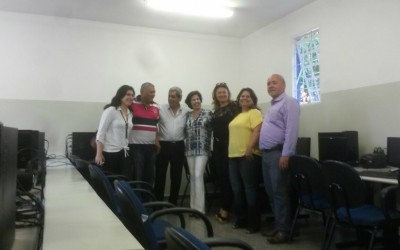Puccinelli e autoridades inauguram quadra coberta na Escola Bom Jesus 