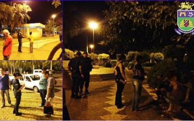 “Abordagem Noturna” teve o apoio da Polícia Militar 