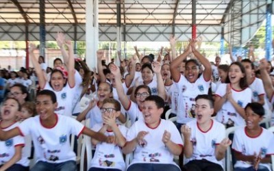 Alunos de Escolas Municipais de Três Lagoas participam de formatura do Proerd