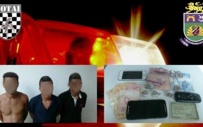 Suspeito de tráfico é preso após ser delatado por usuários