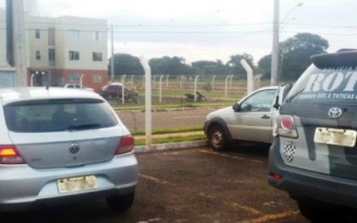 Carro roubado no sábado é encontrado no residencial “Orestinho” 