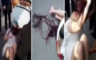 Suspeita de 'ficar com casado' tem de escolher entre olhos furados e cabelos cortados