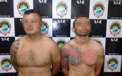 Operação conjunta prende ladrões de banco em Água Clara-MS