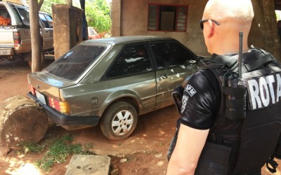 Rotai encontra veículo roubado em oficina mecânica no São Carlos 