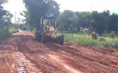 Ponte do córrego do Palmito é reformada e diversos serviços são executados