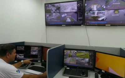 Das 35 câmeras de monitoramento apenas seis funcionam em Três Lagoas