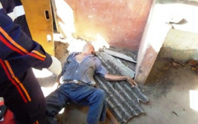Idoso que caiu do telhado morre no Hospital Auxiliadora 