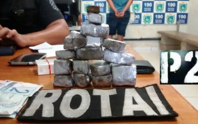 Policiais da A.L.I. e Rotai fecham ponto de vendas de drogas no JD Cangalha