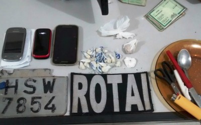 Ao procurar moto furtada, ROTAI prende traficante no Jd. Flamboyat