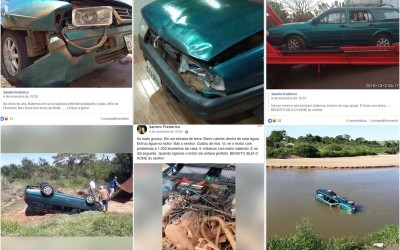 Pastor 'coleciona' acidentes com o mesmo carro em estradas pelo país: 'Blindado por Deus'