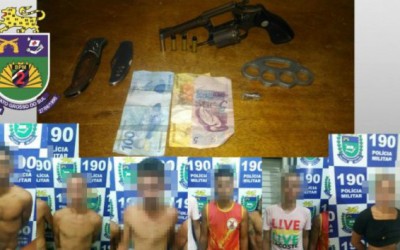 Seis pessoas são presas por associação criminosa