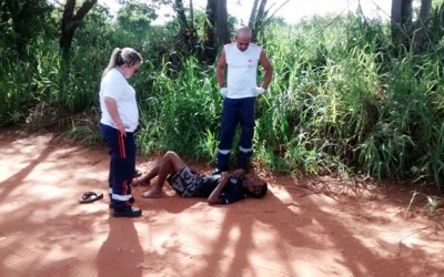 SAMU é chamado para atender possível morte em estrada na Zona Rural de Três Lagoas 