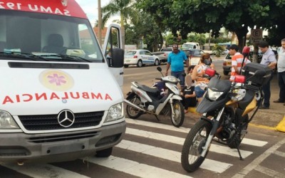 Mais uma gestante sofre acidente com moto em Três Lagoas 