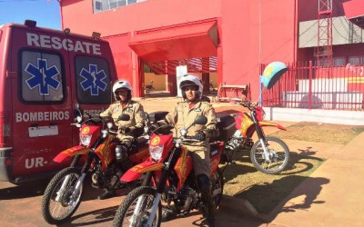 Serviço de motosocorrismo é implantado pelos bombeiros em Três Lagoas 