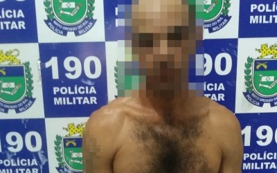 Por causa de castanhas, homem agride filha e esposa no Santos Dumont e acaba preso