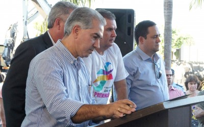 Governador assina início das obras do novo hospital regional de Três Lagoas