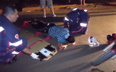 Jovem com distúrbios mentais é atropelado em avenida no bairro Set Sul