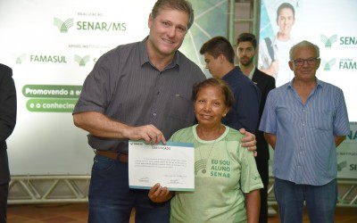 Em 2018, Sindicato Rural certificou mais de 2 mil alunos em Três Lagoas