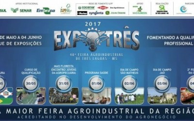 Sindicato Rural apresenta a programação da 40ª Expotrês
