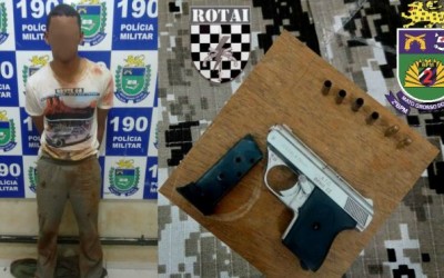 Funcionários de pizzaria lutam contra bandido e impedem assalto a mão armada