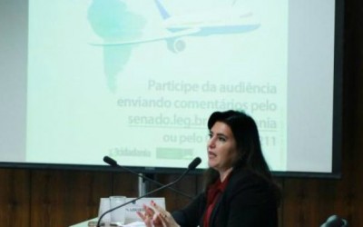 Simone Tebet questiona 100% de capital estrangeiro nas companhias aéreas