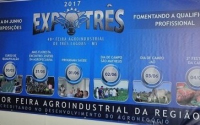 40ª Expotrês não terá shows e acontece entre os dias 29 e 04 de Junho 