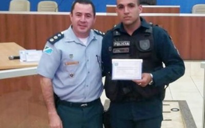 Comandante realiza formatura geral com a tropa e premia os destaques do mês de abril