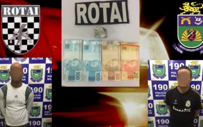 Rotai prende traficantes em abordagem no Jardim Alvorada