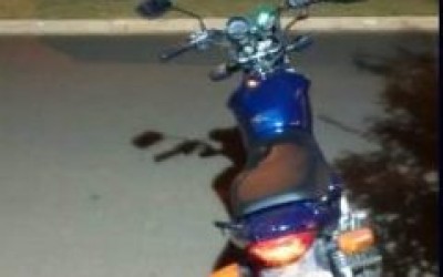 Policiais Militares recuperam moto furtada