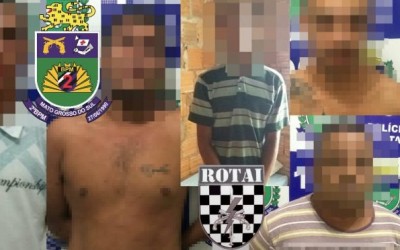 Policiais do 2º BPM cumprem 5 mandados de prisão no final de semana